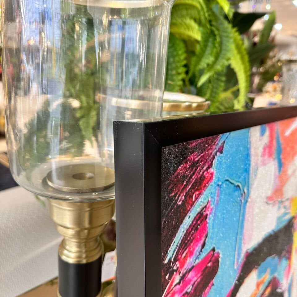 Renklerin Yüzü / Dokulu Yağlıboya Tablo