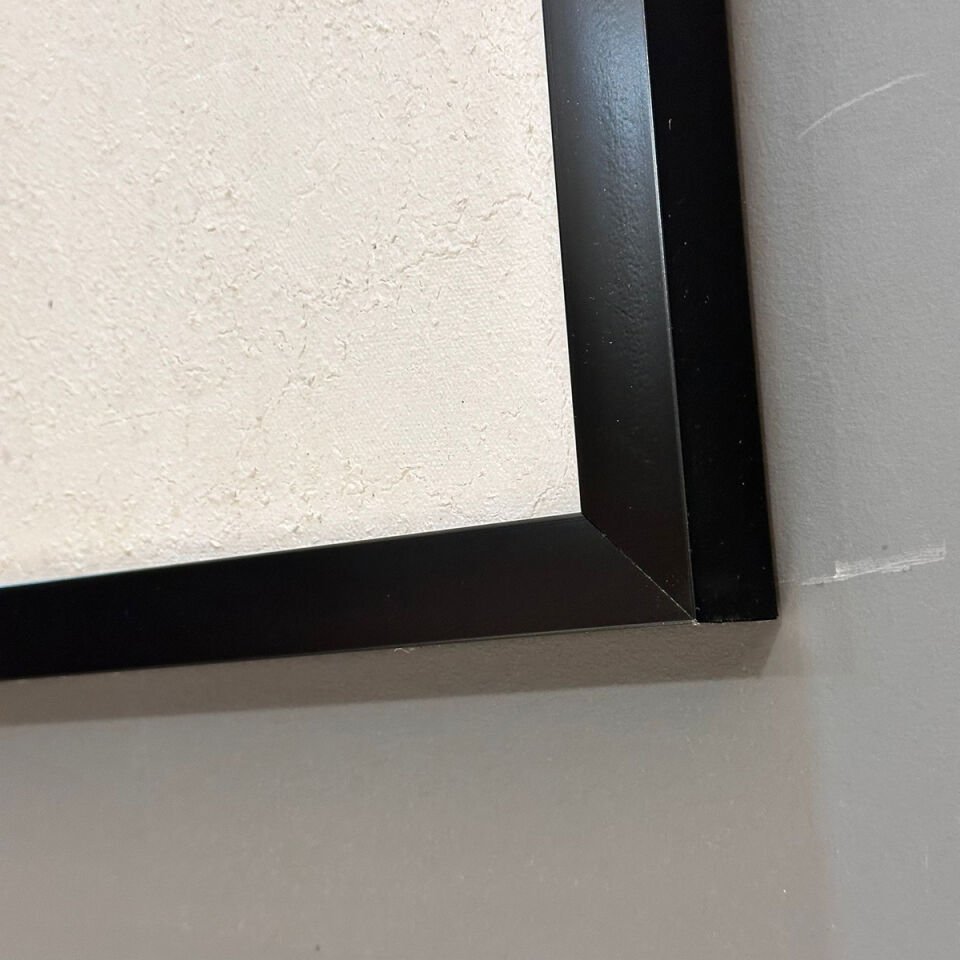 Gecenin Yansımaları Soyut Dokulu Yağlıboya Tablo