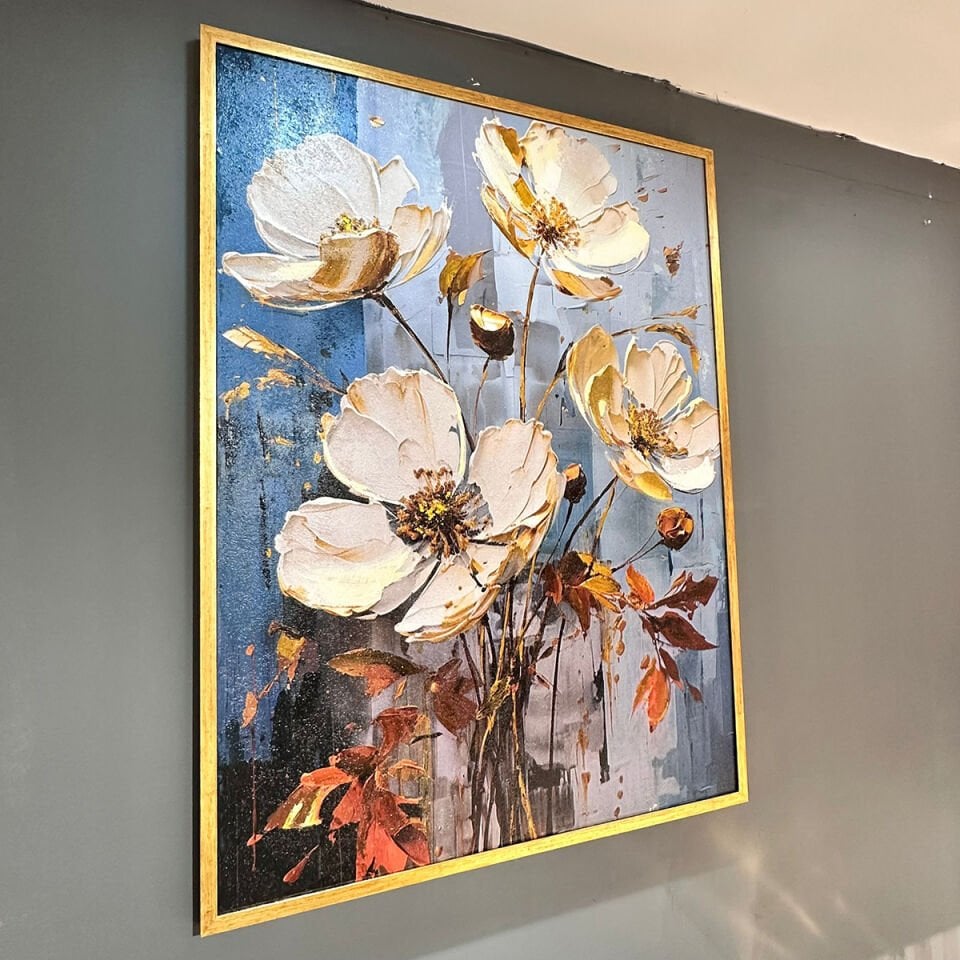 Sonbahar Esintisi Dokulu Yağlıboya Tablo