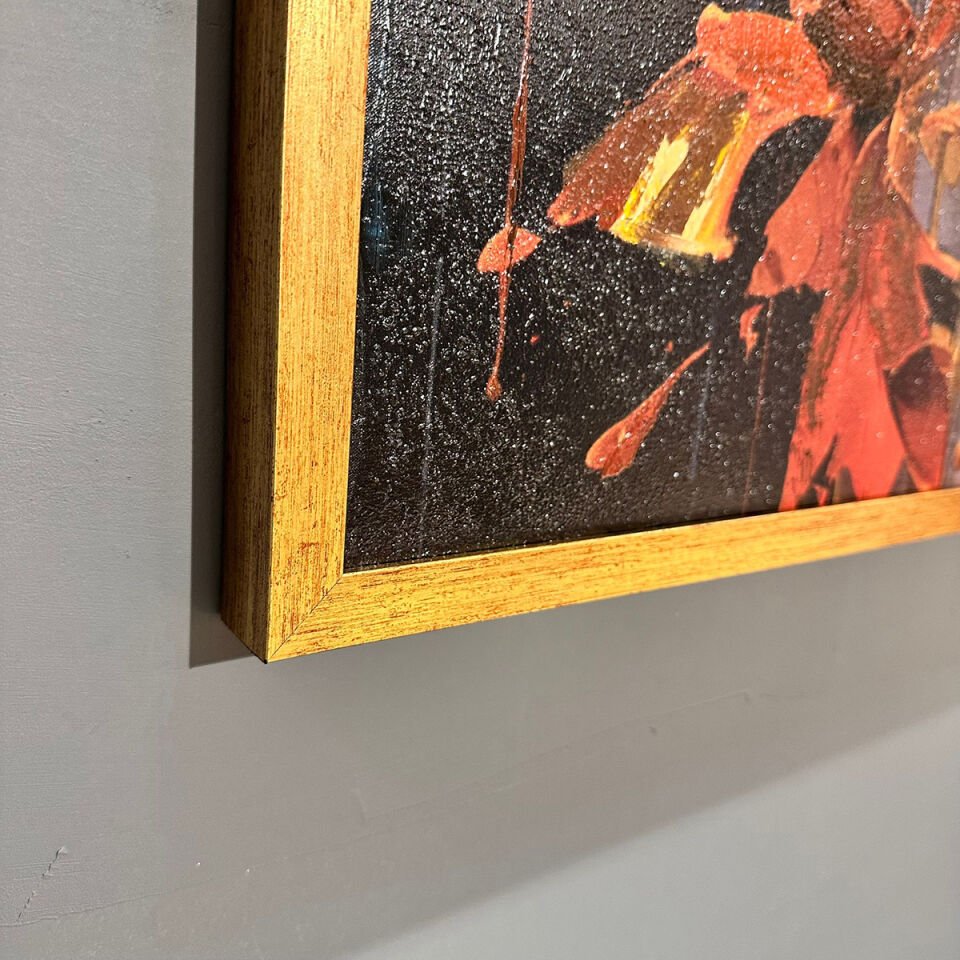 Sonbahar Esintisi Dokulu Yağlıboya Tablo