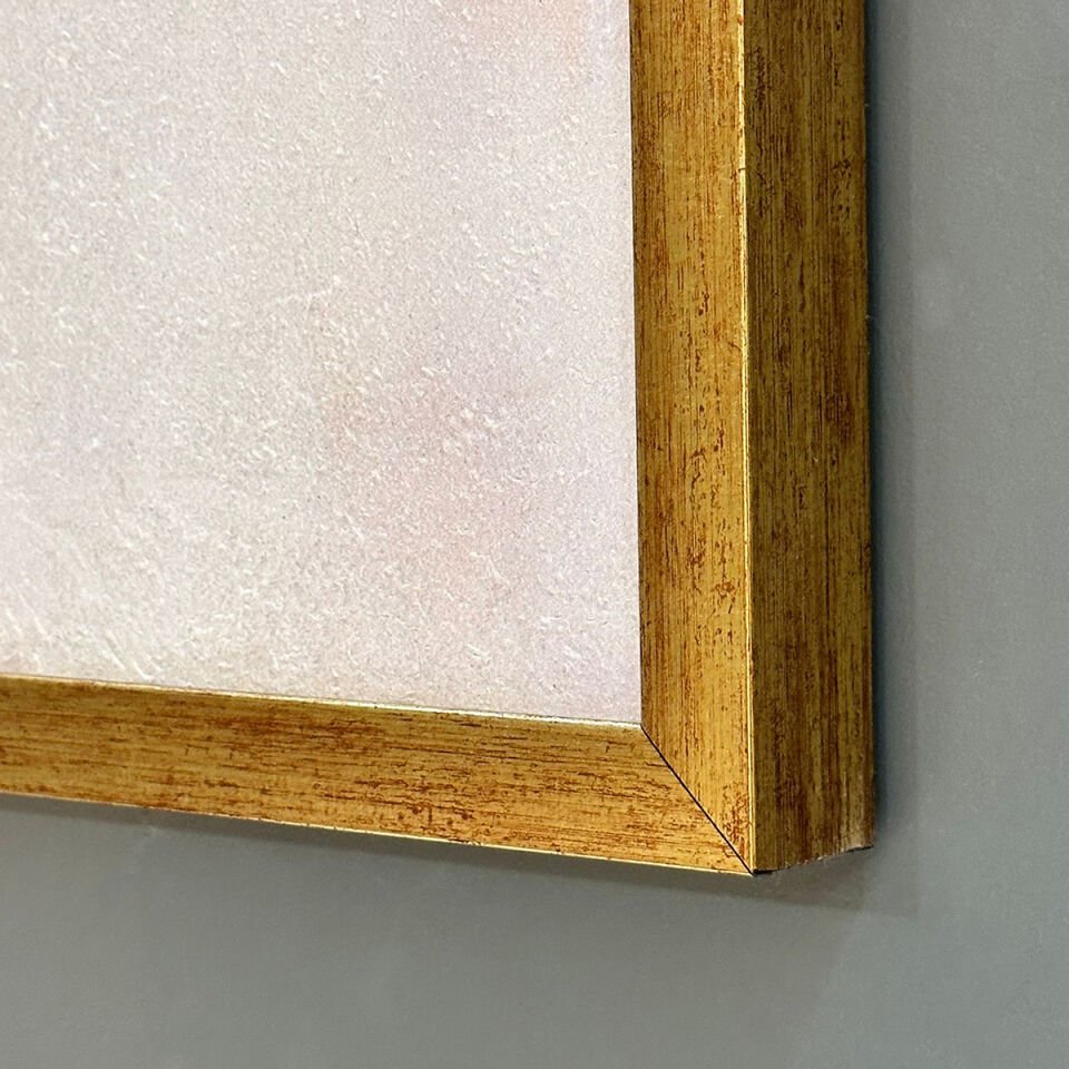 Yansımalar Şehri Soyut Dokulu Yağlıboya Tablo