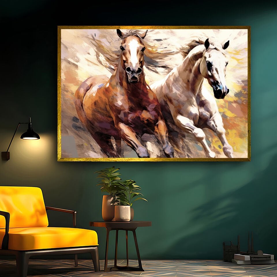 Rüzgârın Gücü Dokulu Yağlıboya Tablo