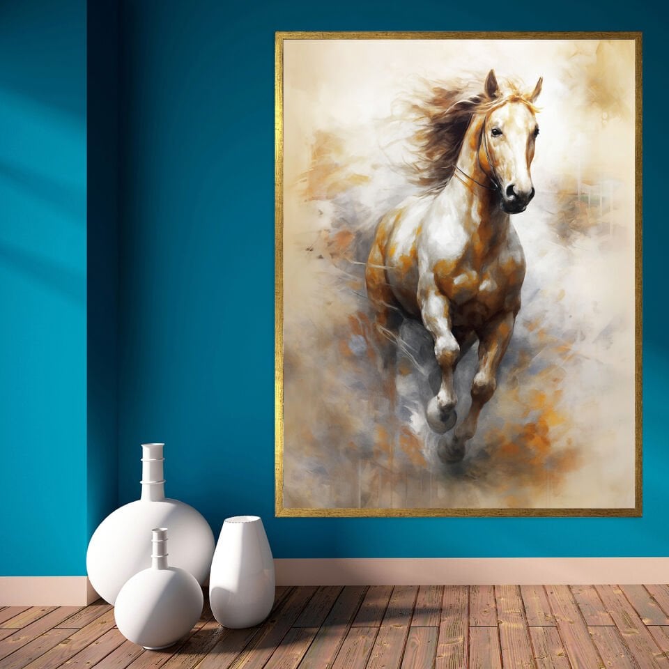 Zarafet Dokulu Yağlıboya Tablo