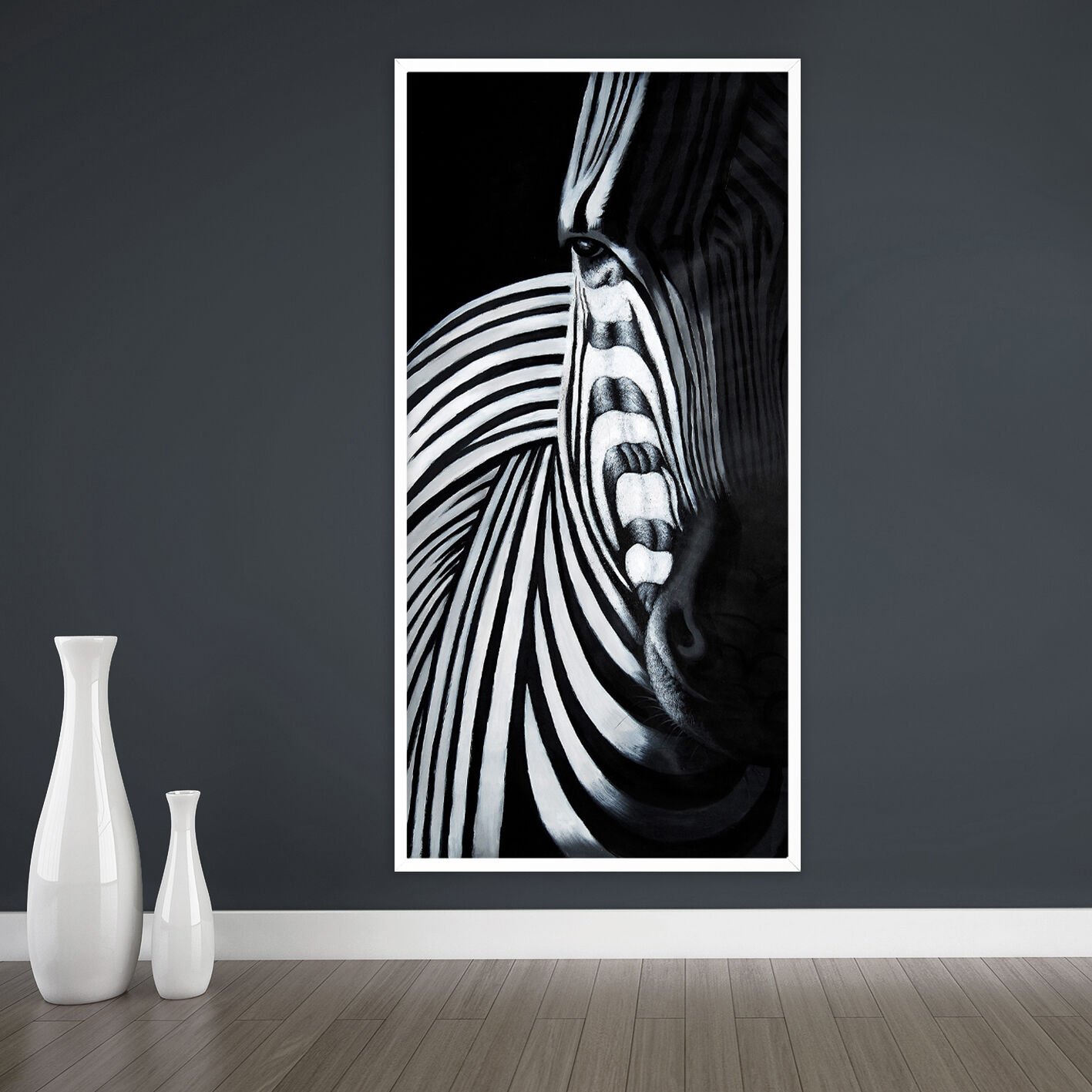 Doğanın Grafiği Dokulu Yağlıboya Tablo