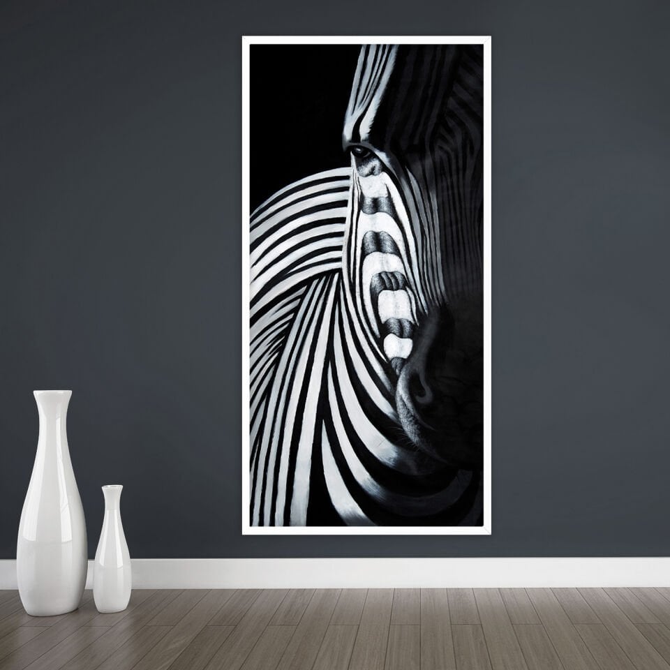 Doğanın Grafiği Dokulu Yağlıboya Tablo