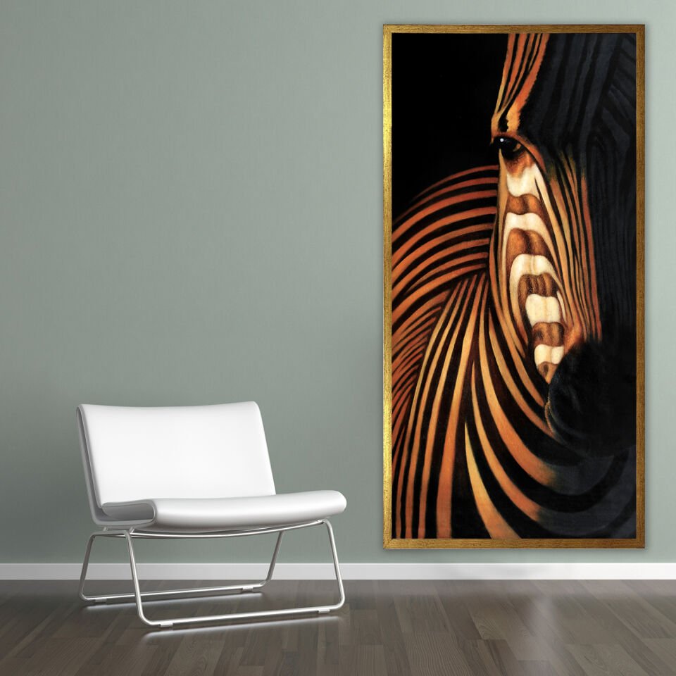 Özgür Ritim Dokulu Yağlıboya Tablo